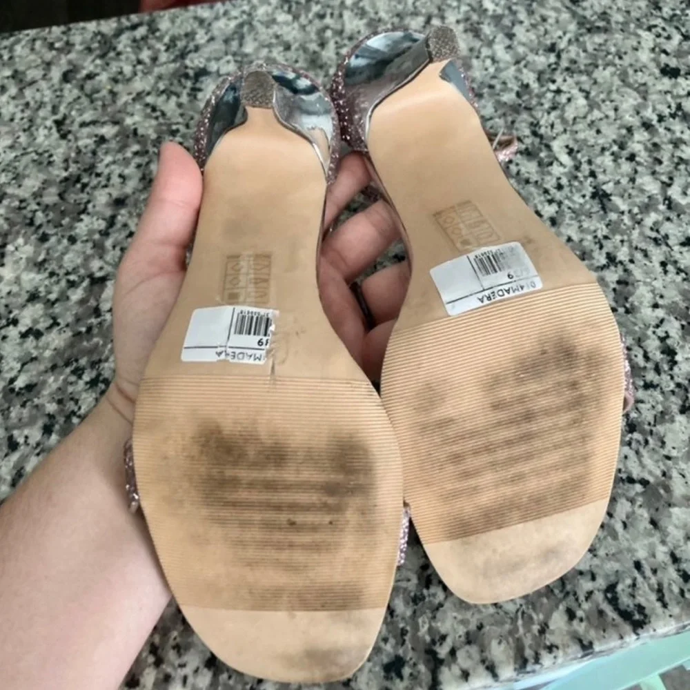 ❌SOLD❌  ASOS Pink Sparkly Stilettos - Picture 5 of 5